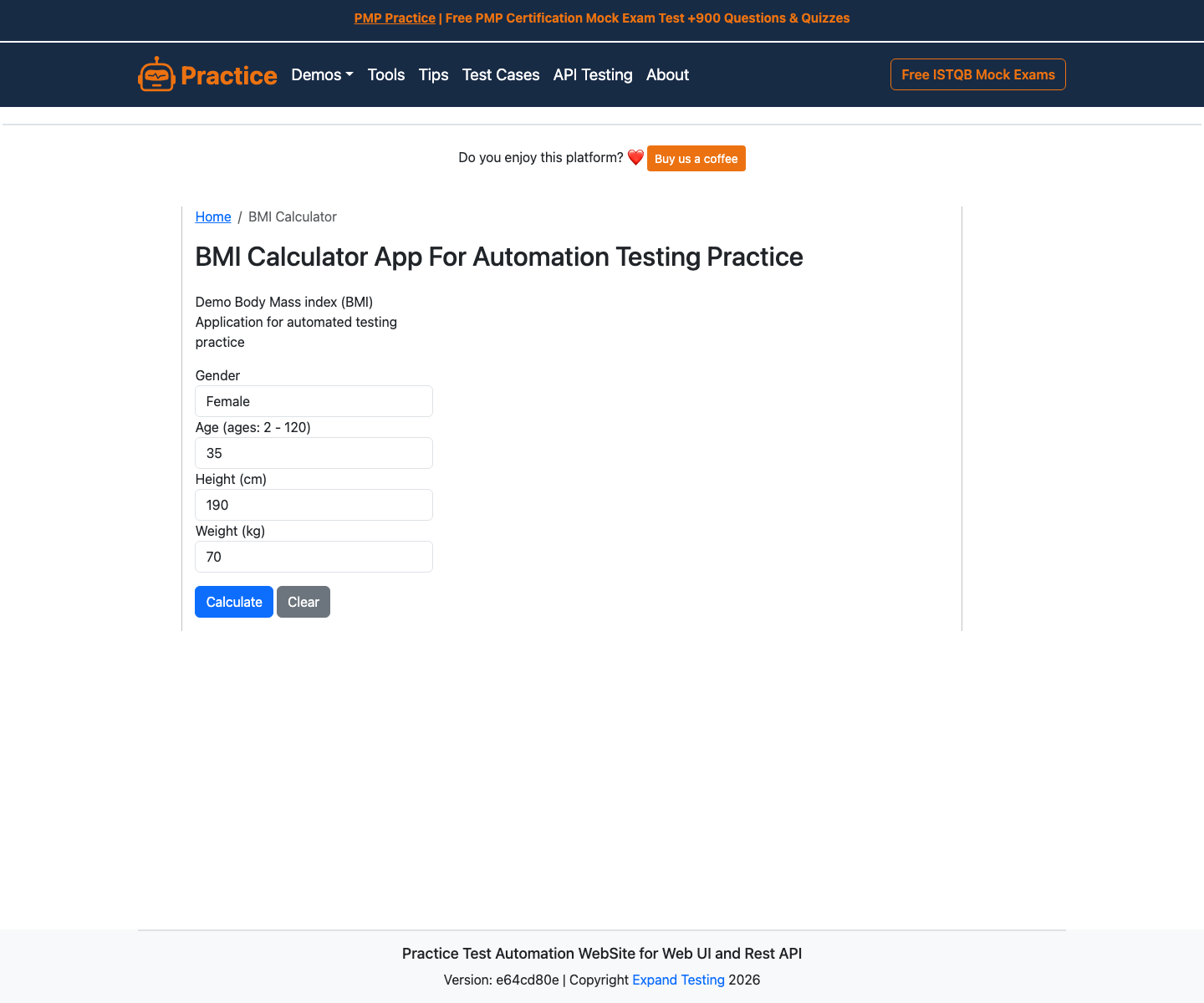 Demo Login 2 All Tools