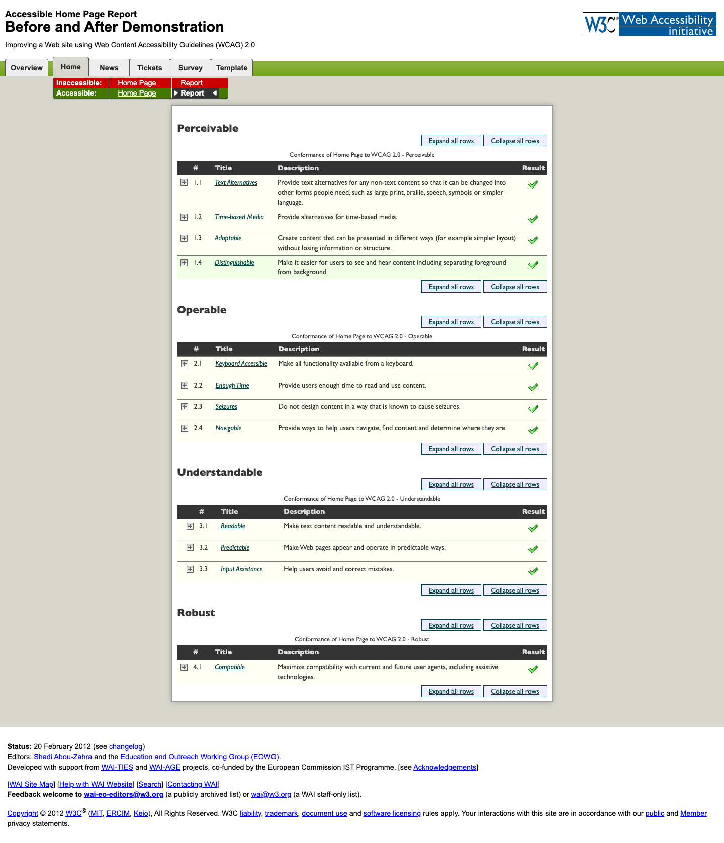 WAI Demo After